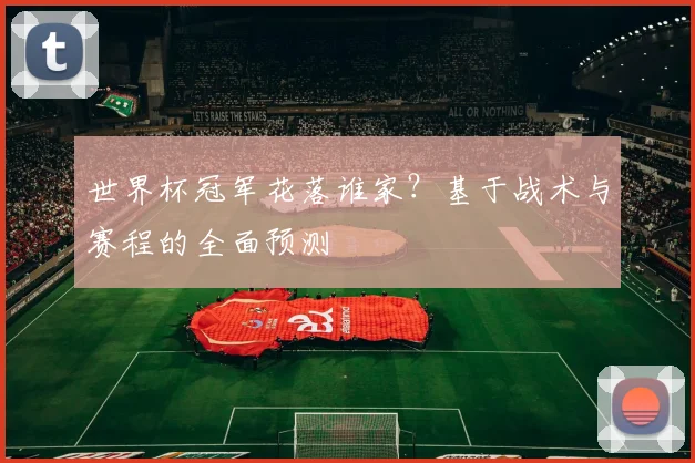 世界杯冠军花落谁家？基于战术与赛程的全面预测